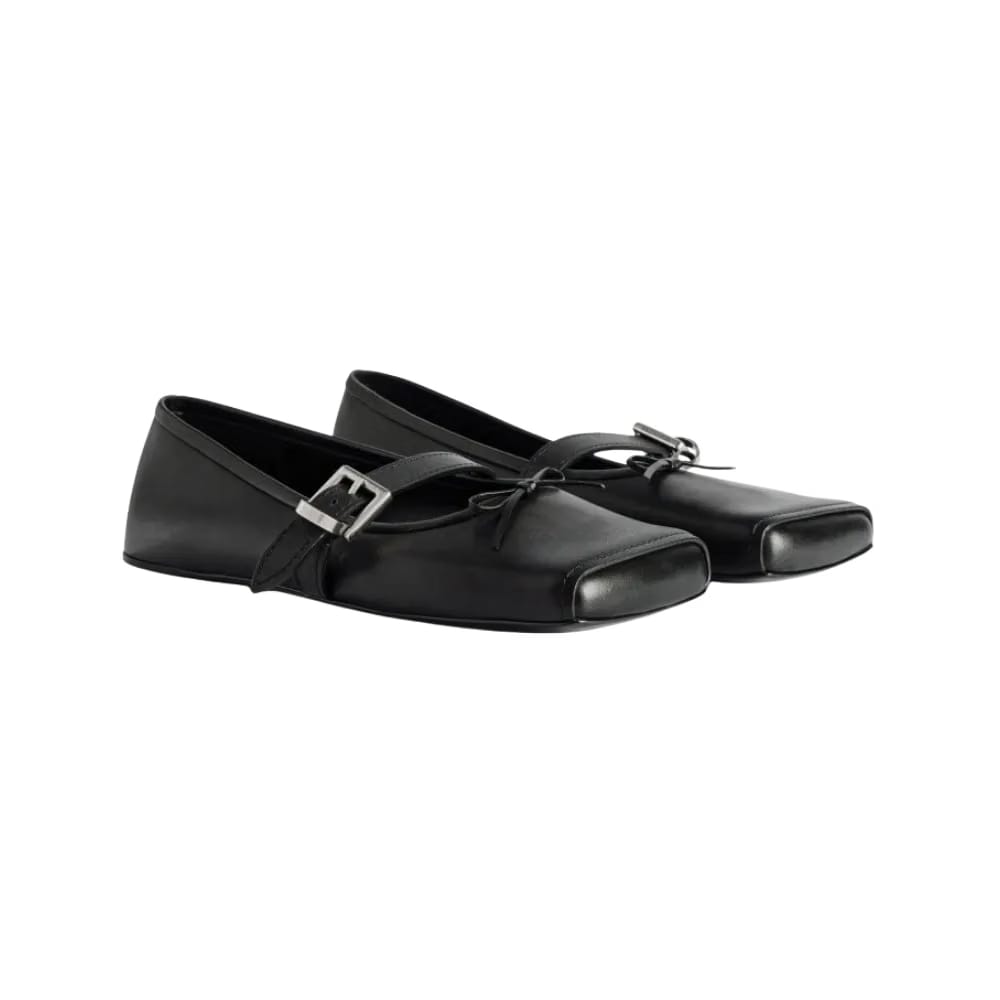 Balenciaga Bel Air Ballerina In Black