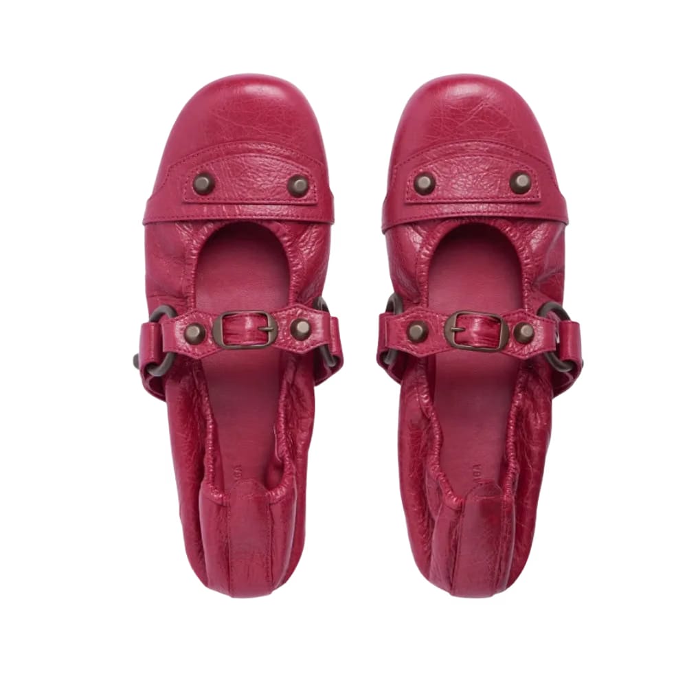 Balenciaga City Ballerina In Framboise