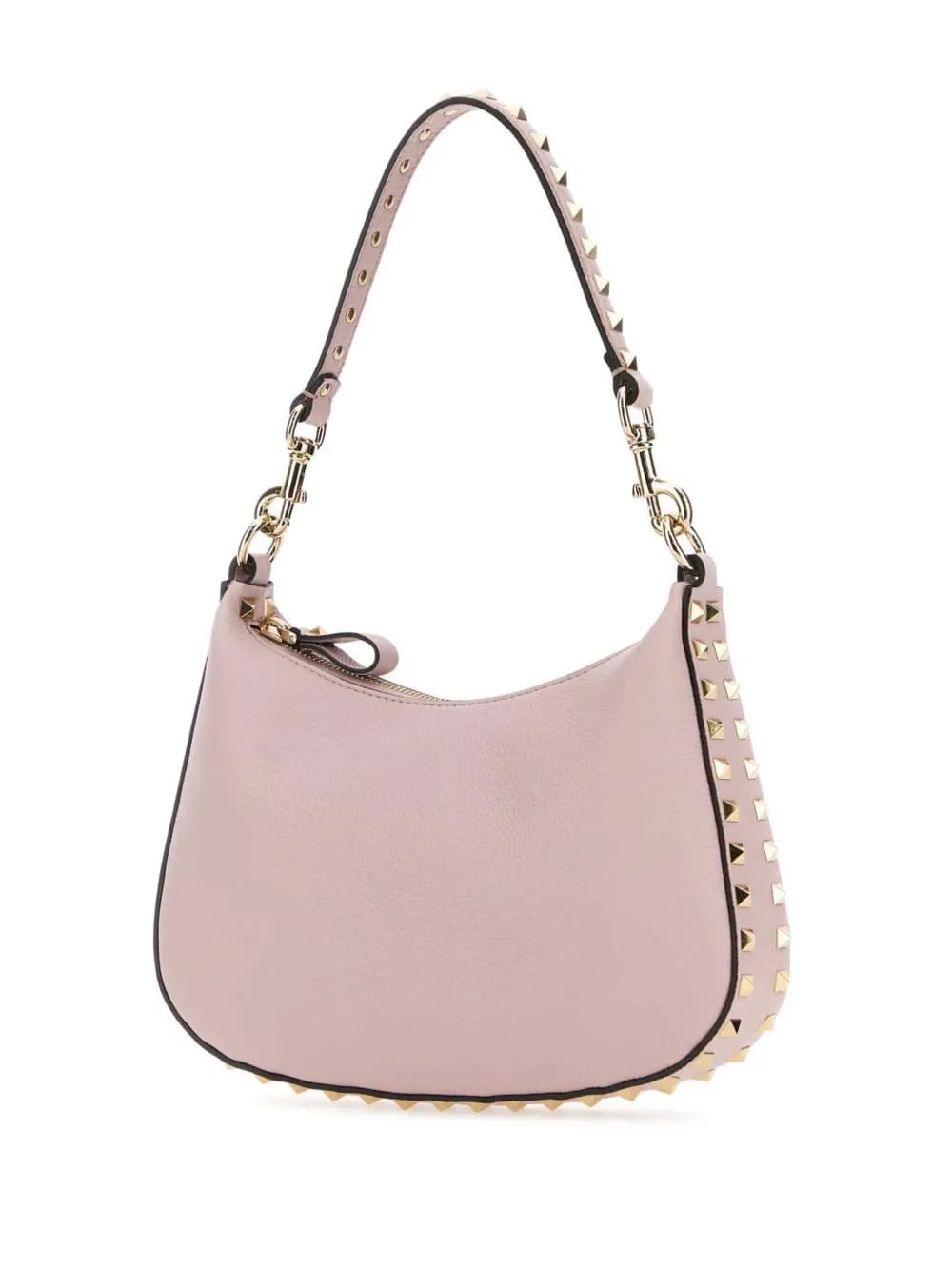 Rockstud-embellished leather shoulder bag