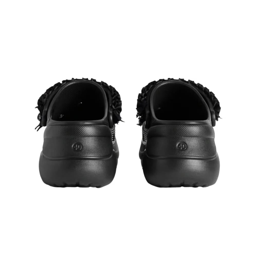Balenciaga Crocs Mule Jibbitz In Black