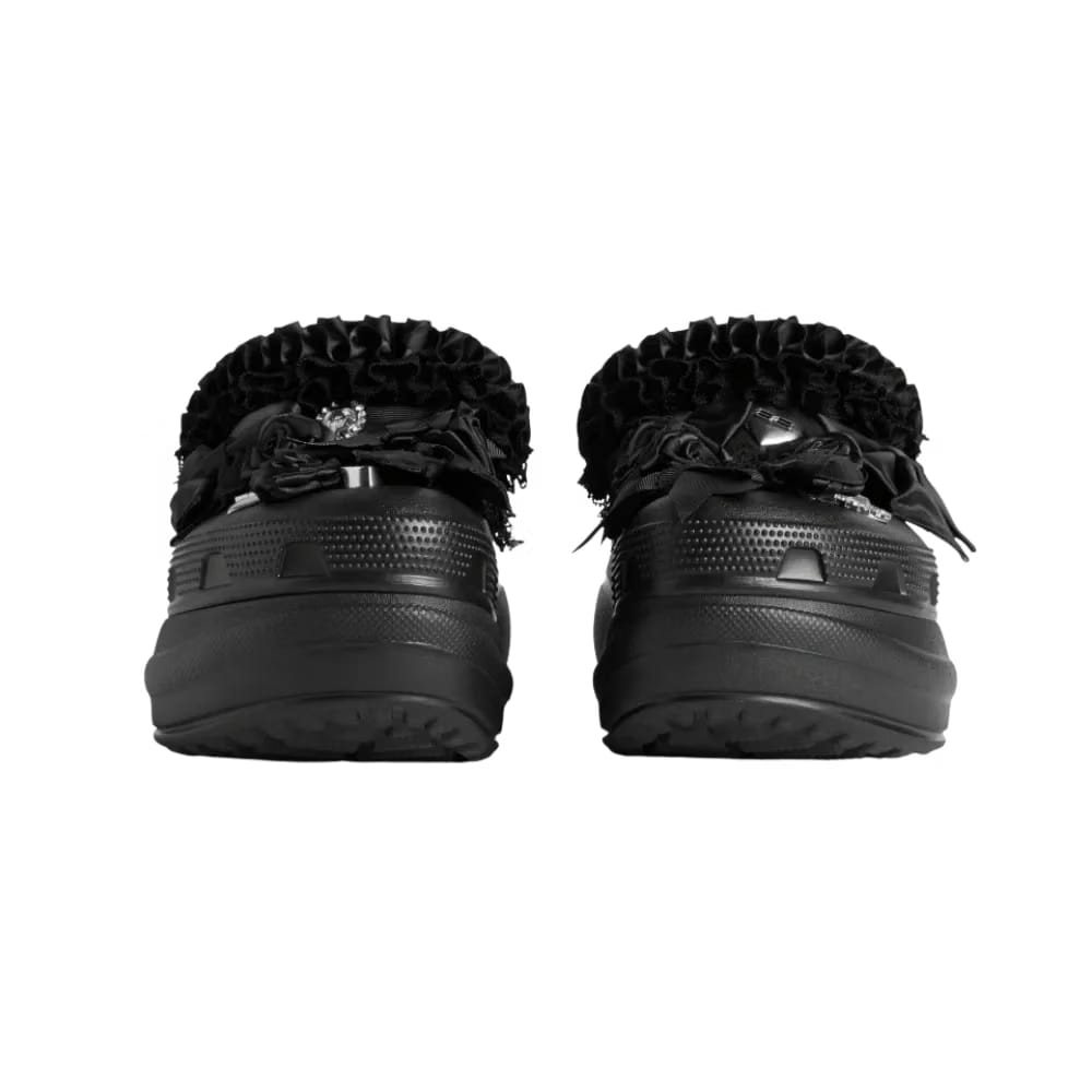 Balenciaga Crocs Mule Jibbitz In Black
