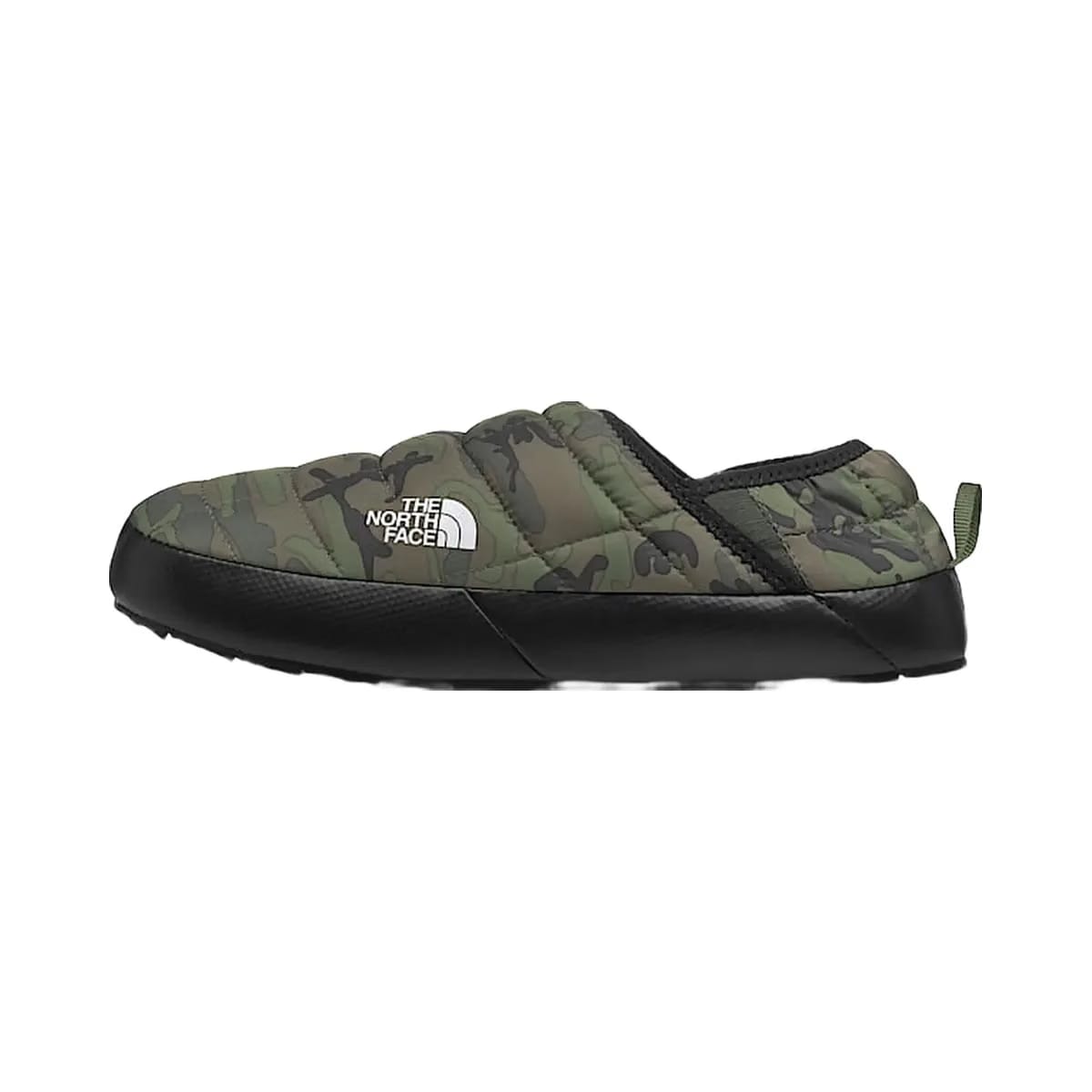 The North Face Mens Thermoball Traction Mules V Thyme Brushwood Camo Print/Thyme