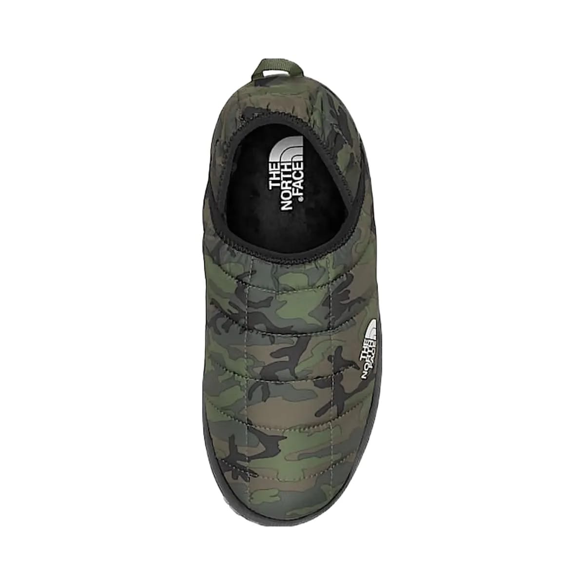 The North Face Mens Thermoball Traction Mules V Thyme Brushwood Camo Print/Thyme