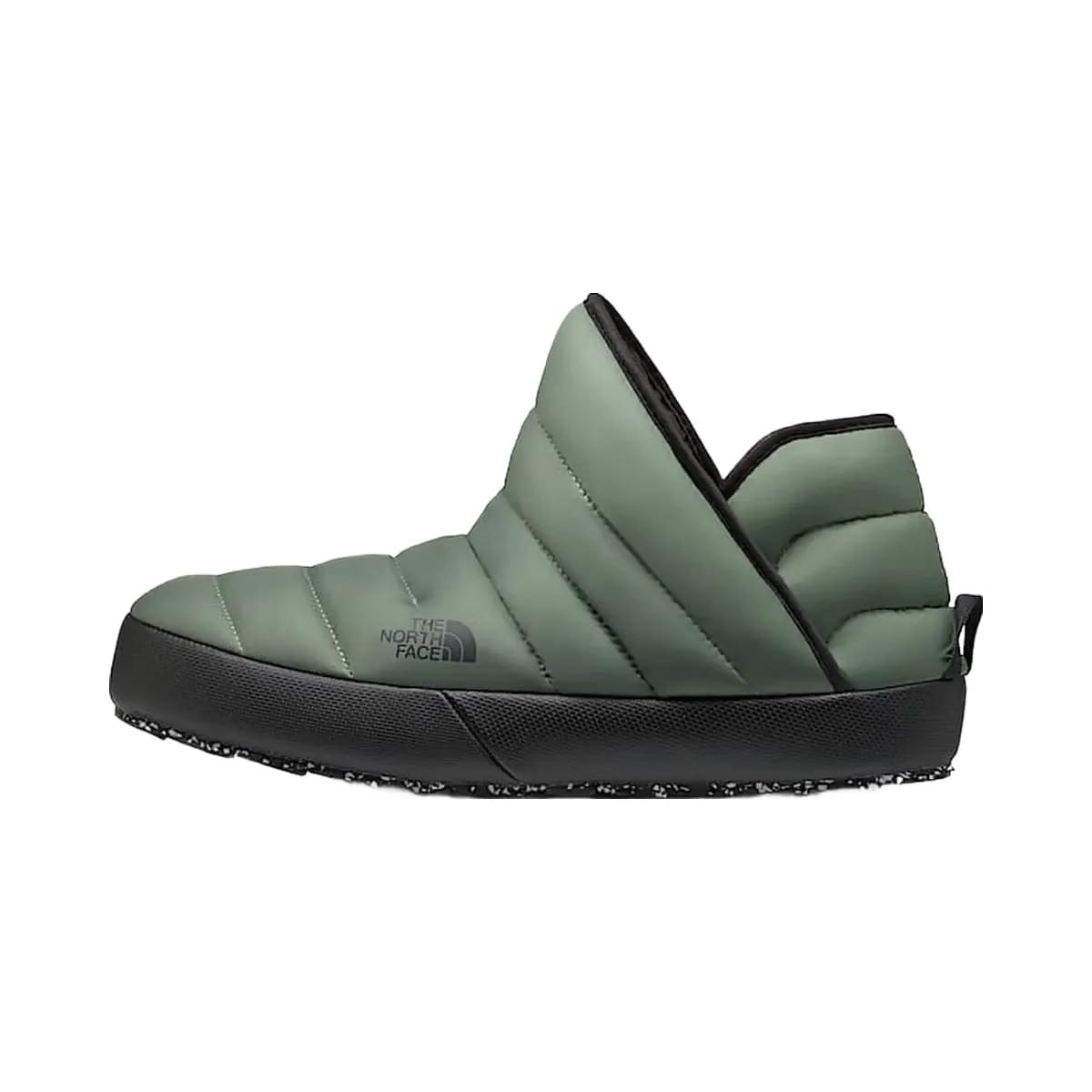 The North Face Mens Thermoball Traction Booties Bark Mist/TNF Black