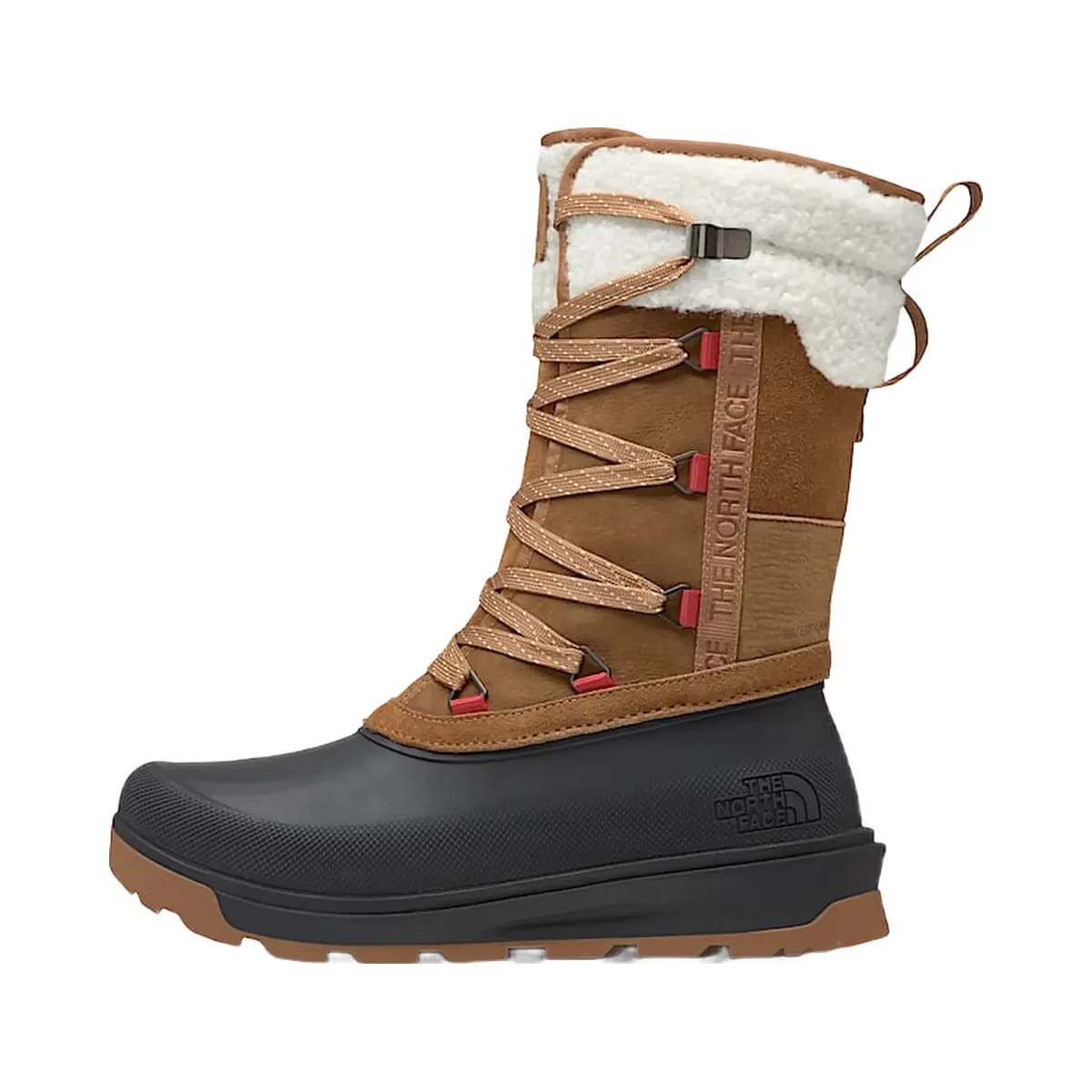 The North Face Womens Shellista Vi Mid Waterproof Boots Timber Tan Timber Tan/TNF Black