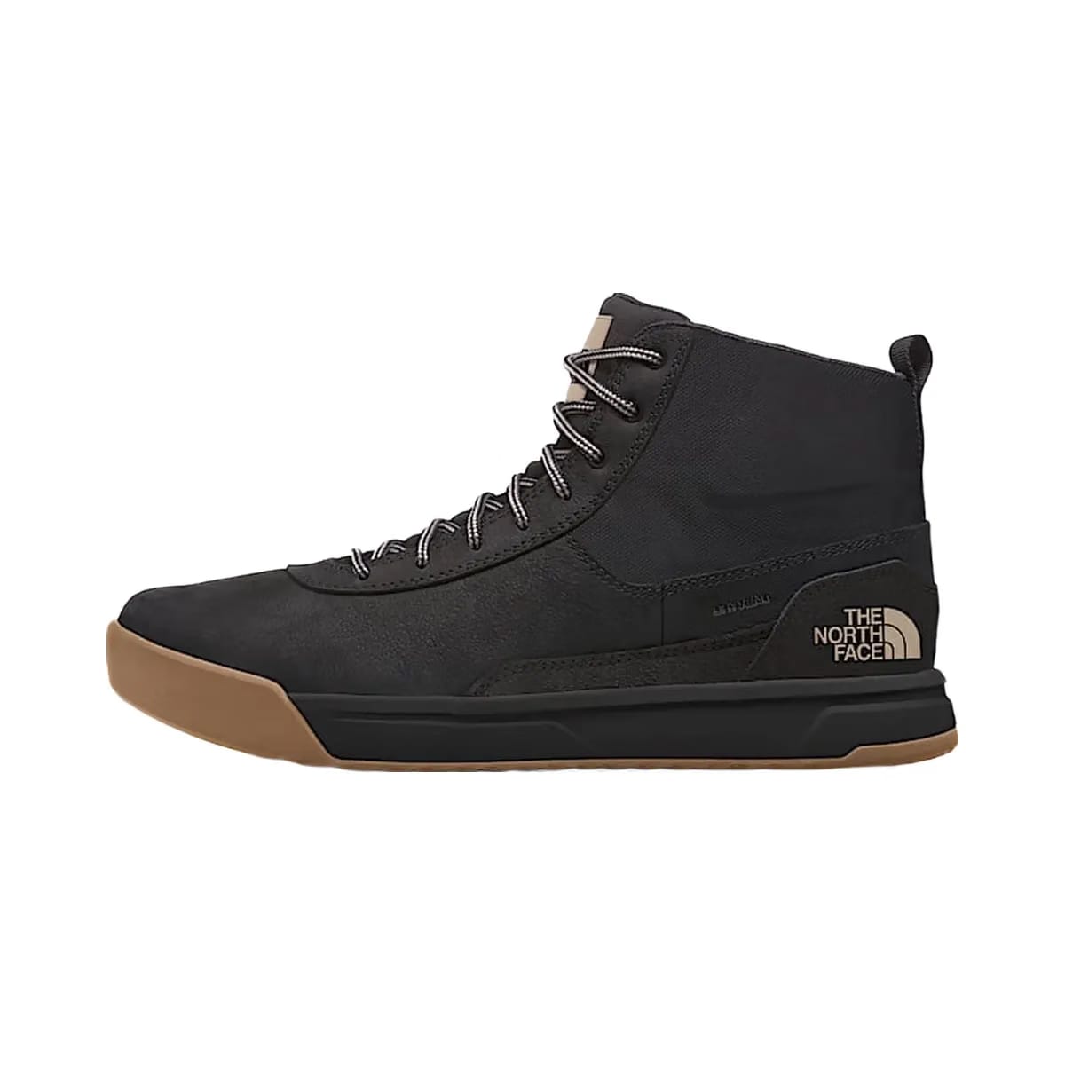 The North Face Mens Larimer Mid Waterproof Boots Tnf Black TNF Black/Vintage Khaki