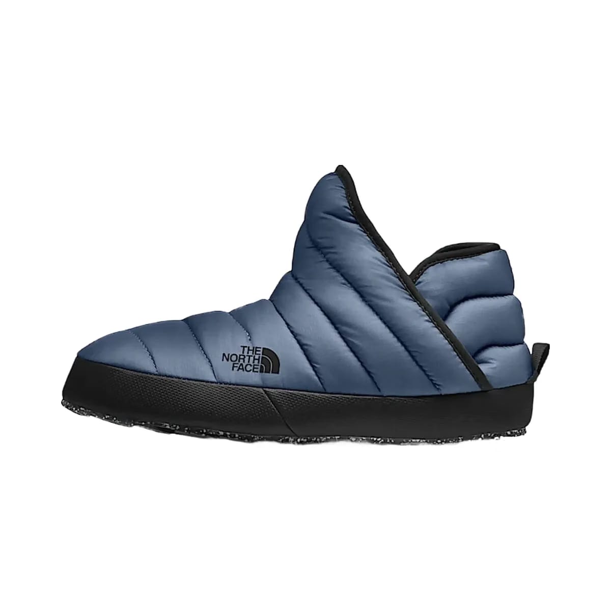 The North Face Mens Thermoball Traction Bootie Shady Blue/TNF Black