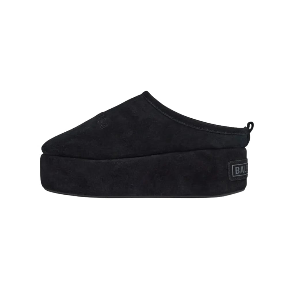 Balenciaga Alaska Soft Platform Mule In Black