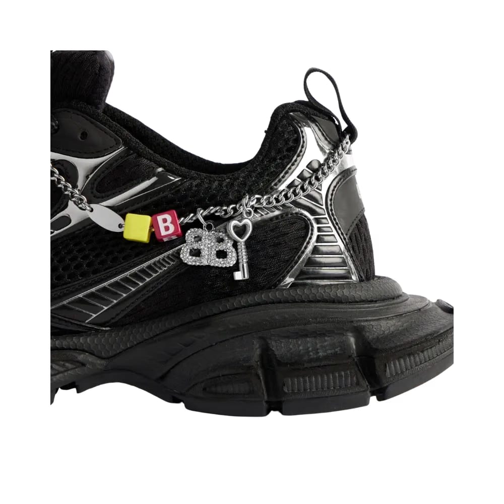 Balenciaga 3XL Sneaker With Charms In Black