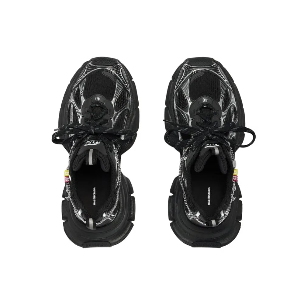 Balenciaga 3XL Sneaker With Charms In Black