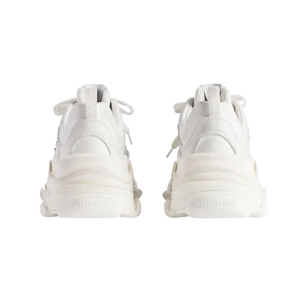 Balenciaga Triple S Sporty Sneaker With Charms In White