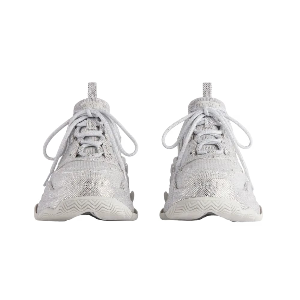 Balenciaga Triple S Light Grey Rhinestones (Women's)