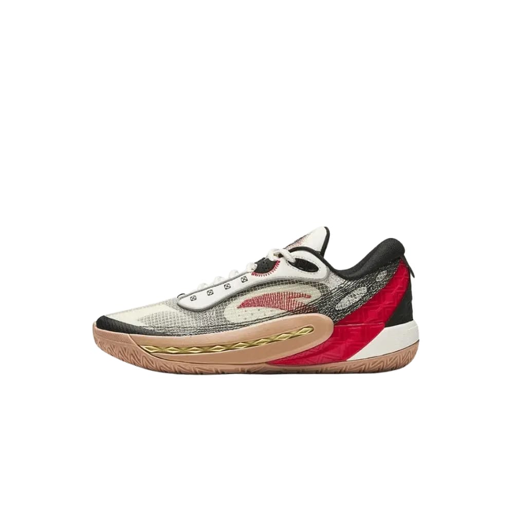 Anta Shockwave 6 White, Black and Red