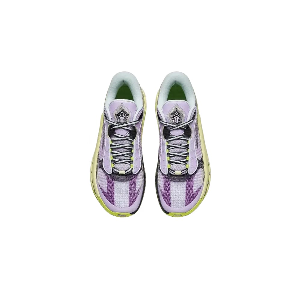 Anta Shockwave 6 purple green