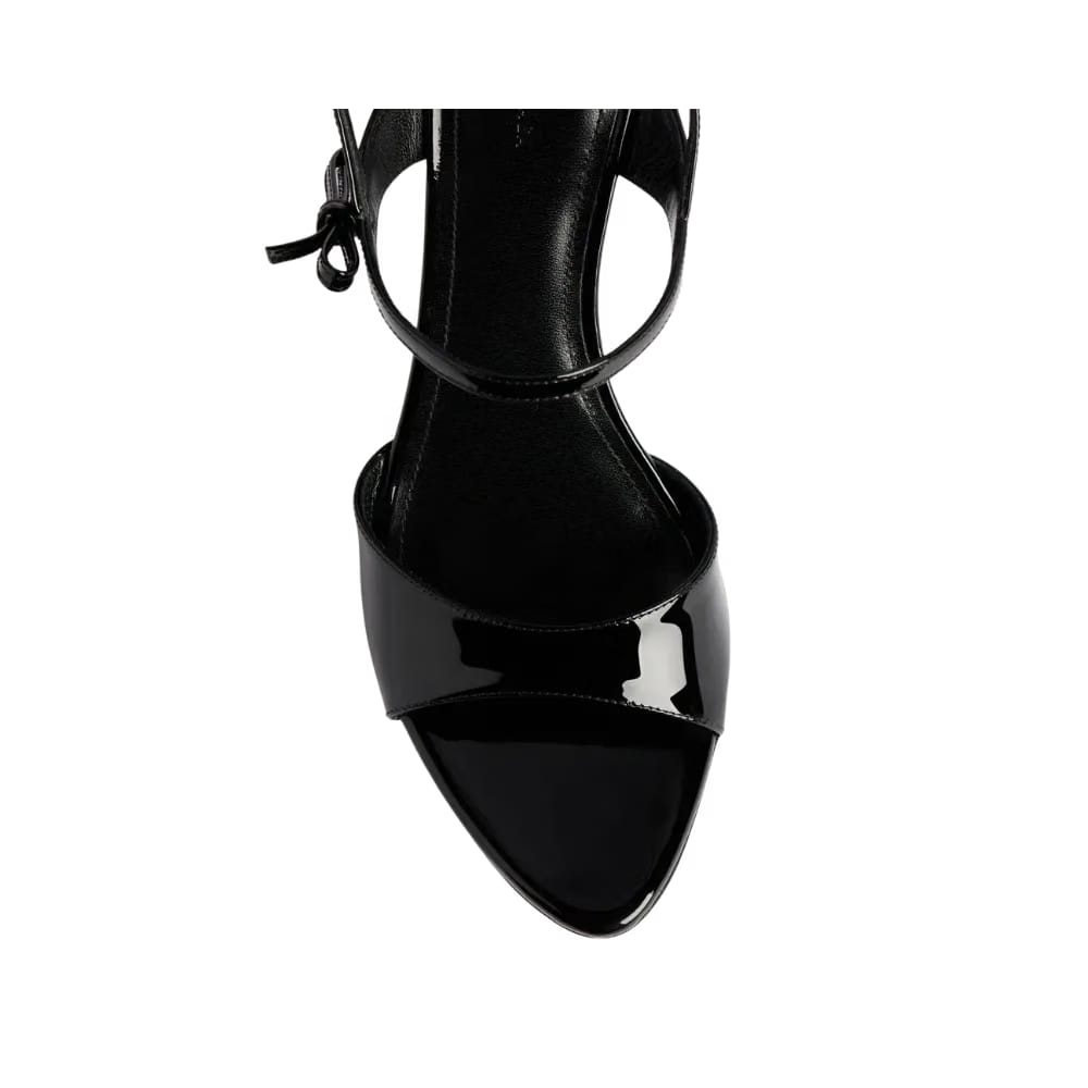 Balenciaga Avenue Bow Sandal In Black