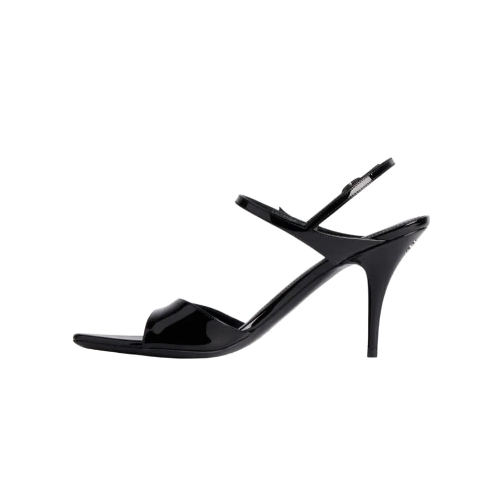 Balenciaga Avenue Bow Sandal In Black