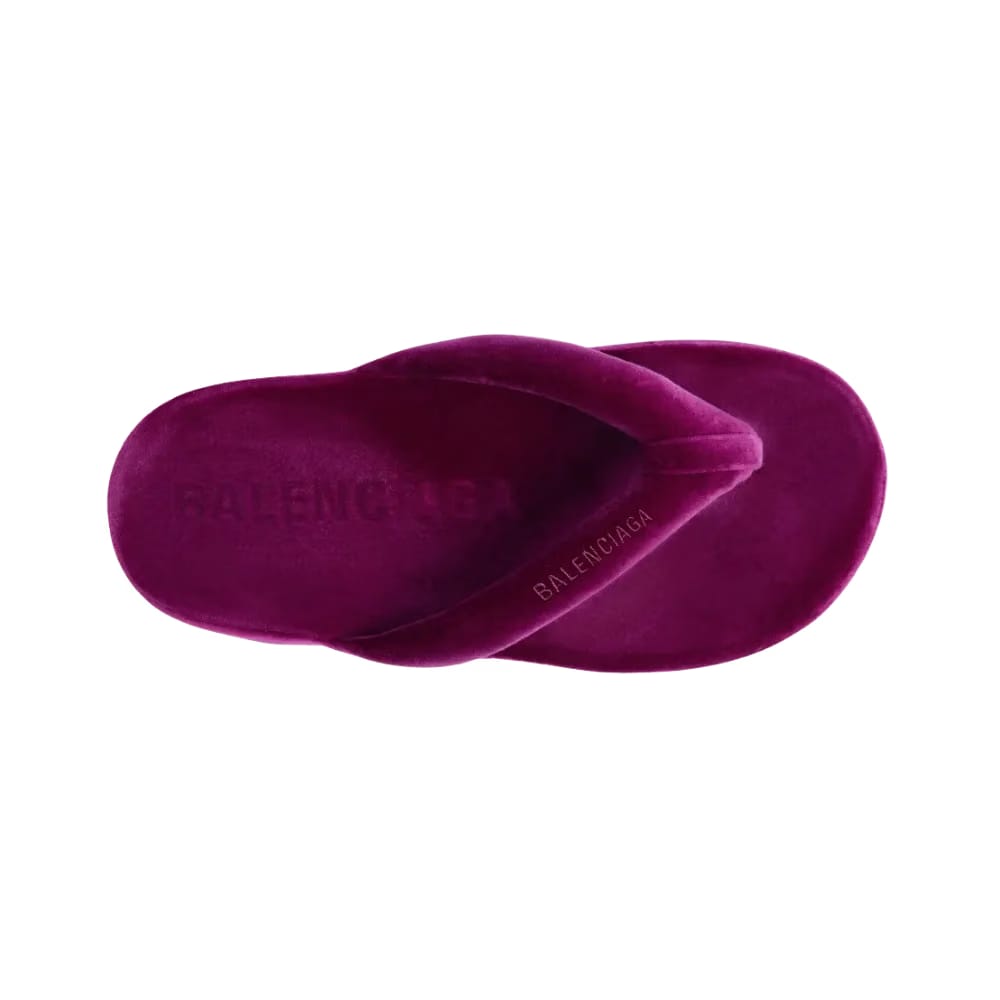 Balenciaga Jet Lag Thong In Purple