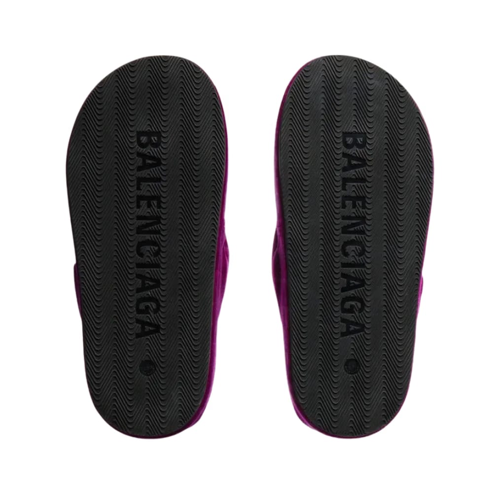 Balenciaga Jet Lag Thong In Purple