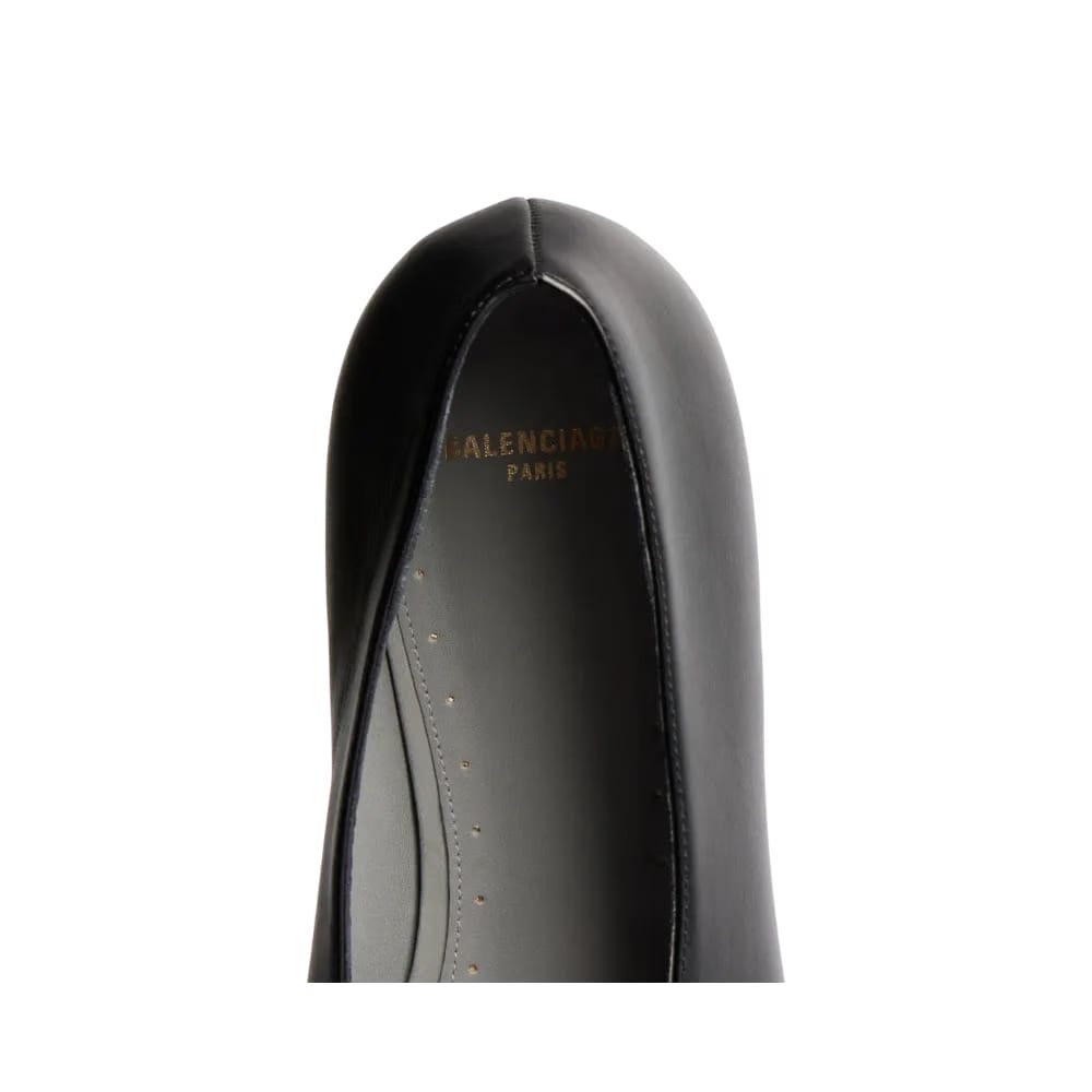 Balenciaga Duchesse Ballerina Flat In Black