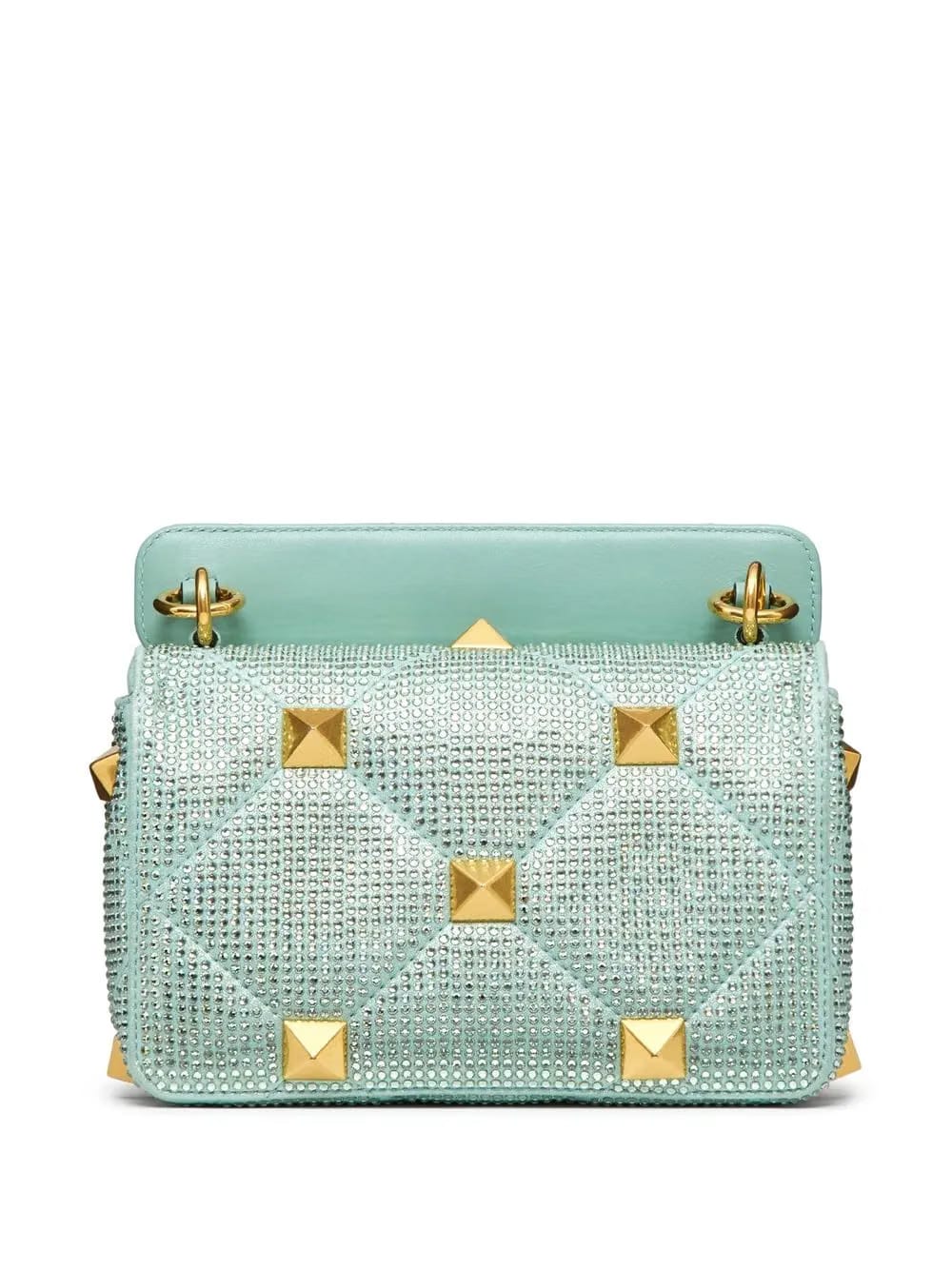 small Roman Stud embellished shoulder bag