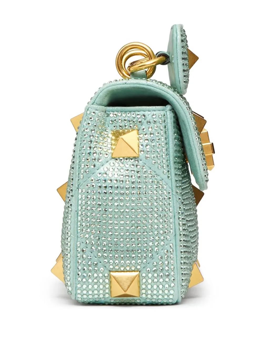 small Roman Stud embellished shoulder bag