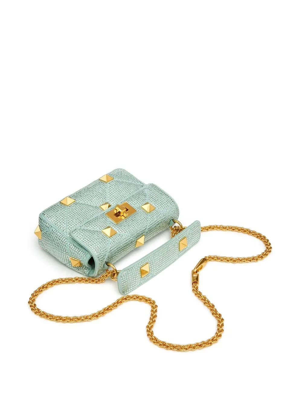 small Roman Stud embellished shoulder bag
