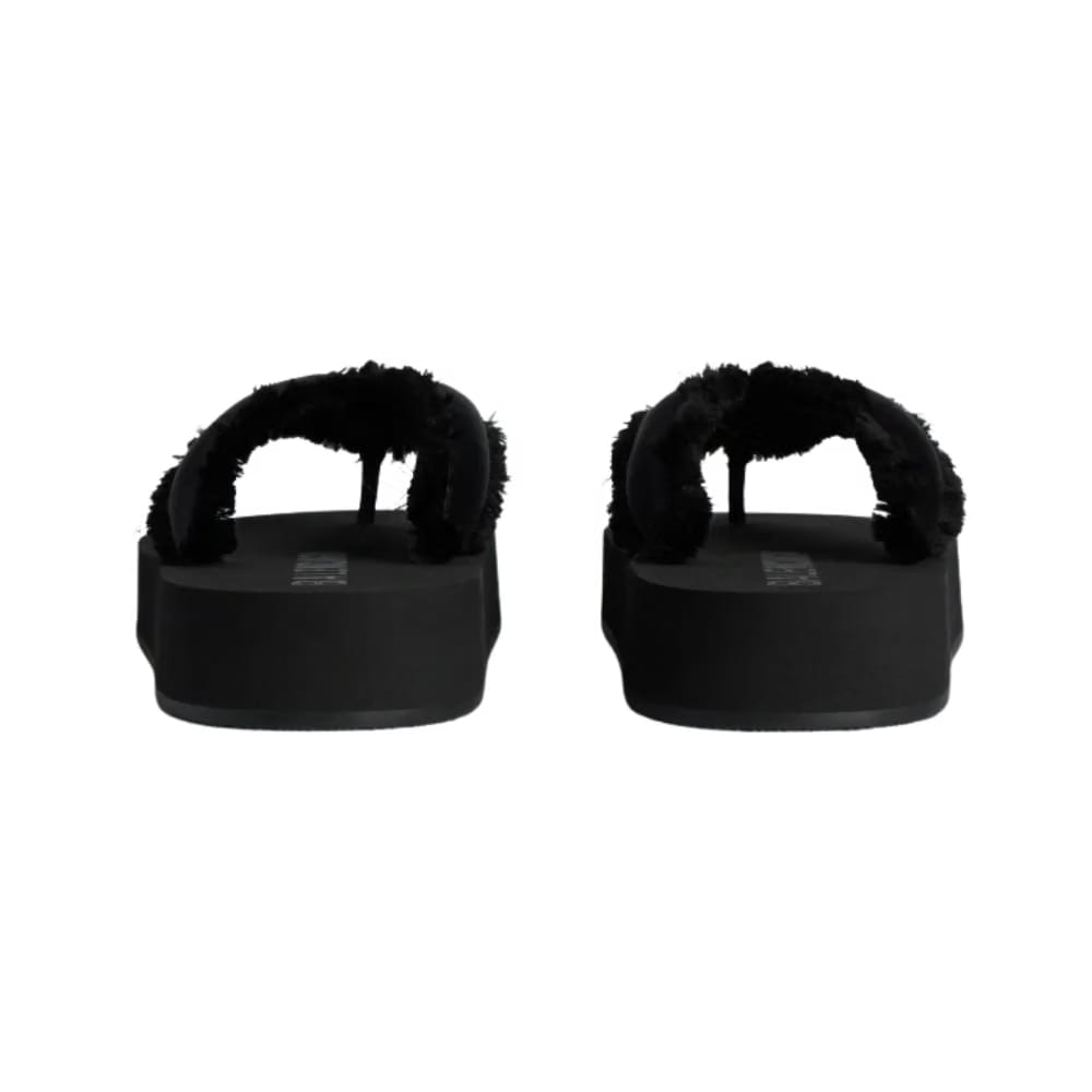 Balenciaga Jet Lag Thong In Black