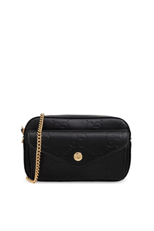Gucci BLACK ‘GG Super Mini’ Shoulder Bag