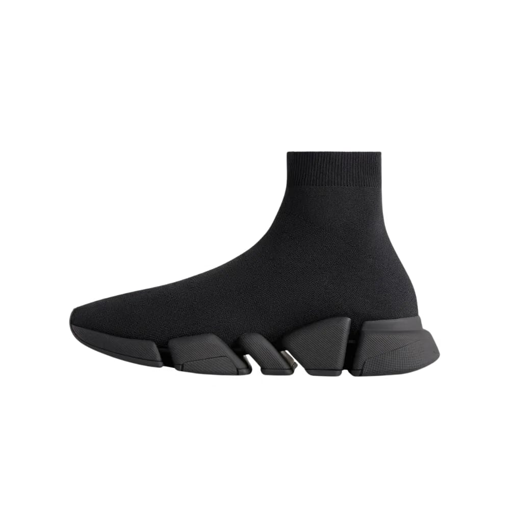 Balenciaga Speed 2.0 Recycled Knit Sneaker in Black