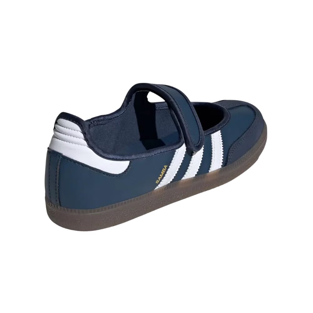 Adidas Samba Mary Jane 'Crew Navy White Gold Metallic'