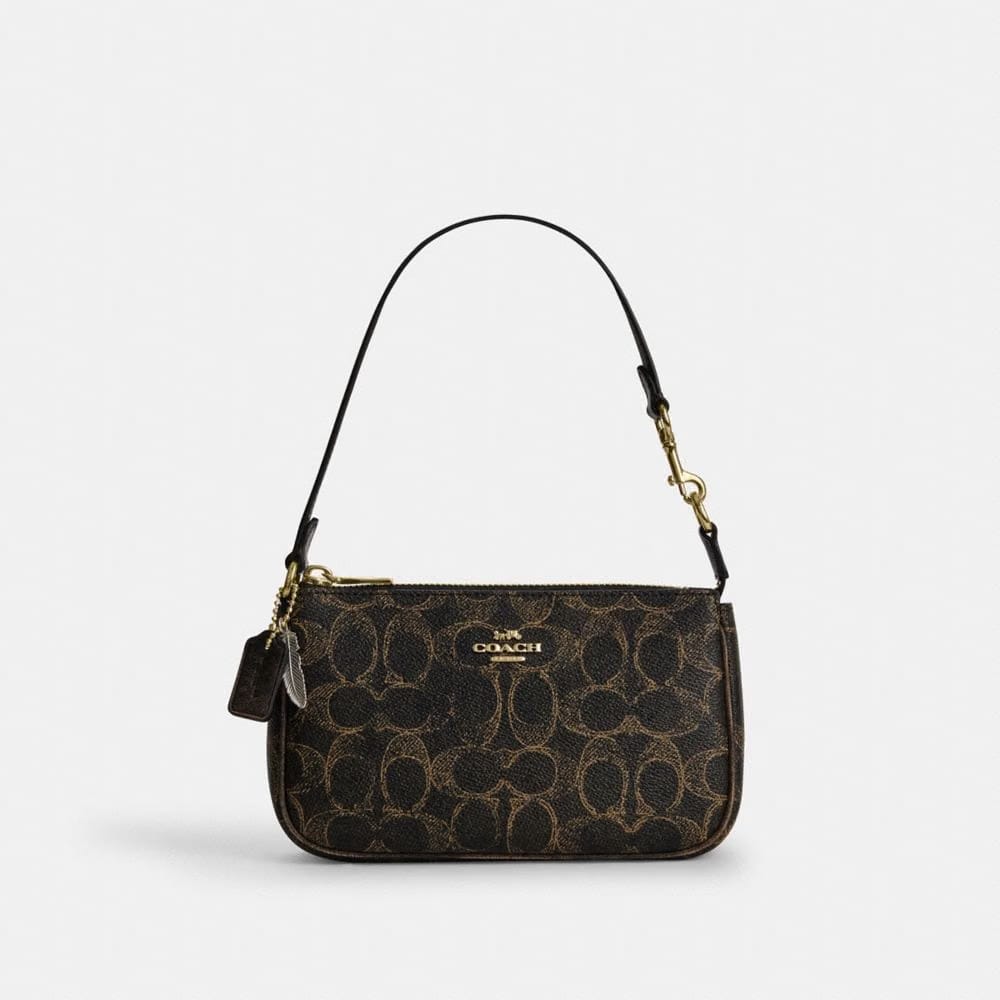 Nolita 19 In Loved Signature Canvas With Charms