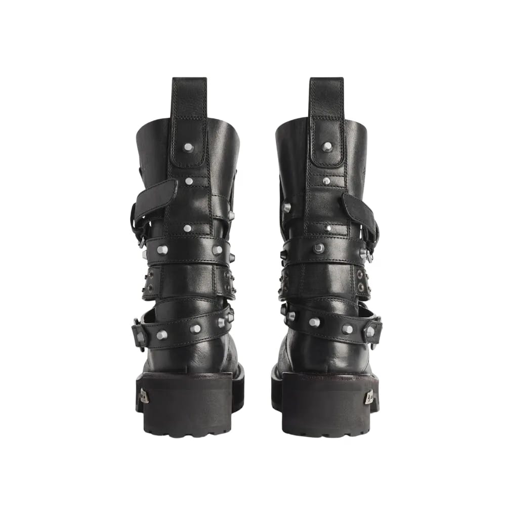 Balenciaga Venom City Bootie In Black