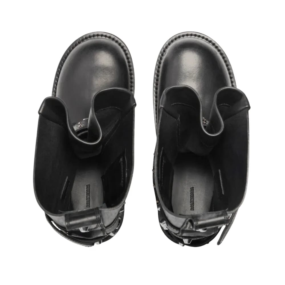 Balenciaga Venom City Bootie In Black