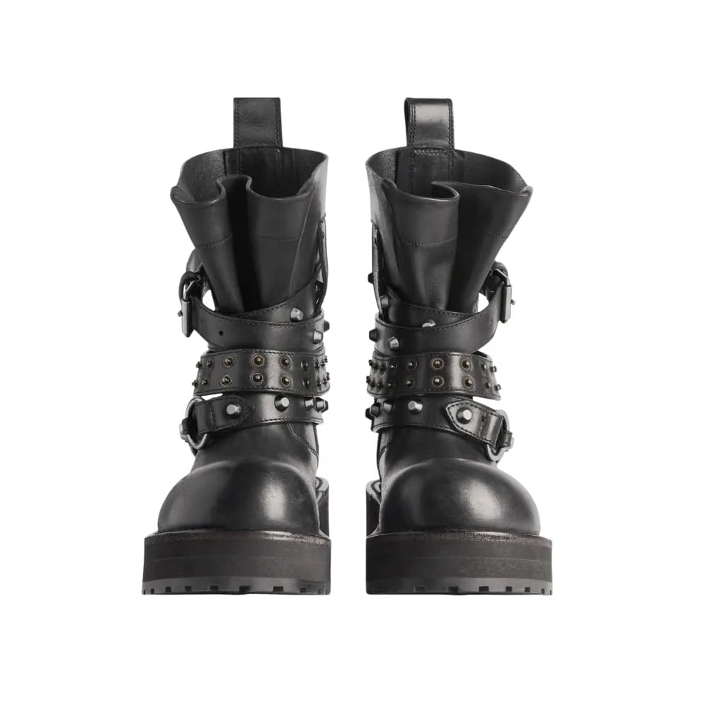 Balenciaga Venom City Bootie In Black