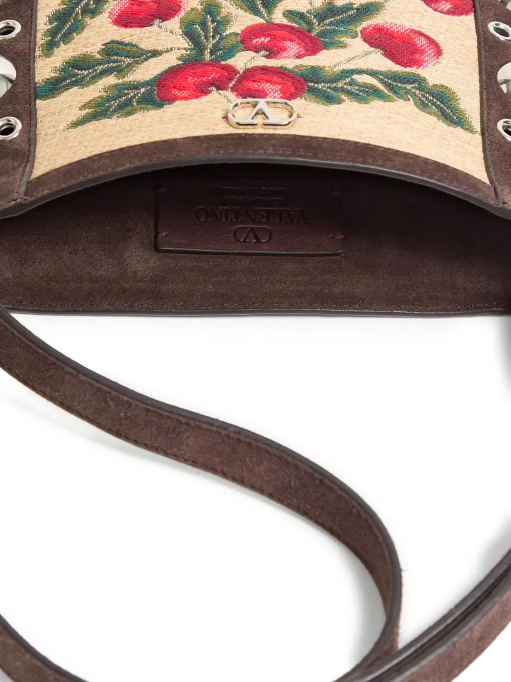 small Nellcôte Cherryfic-motif shoulder bag