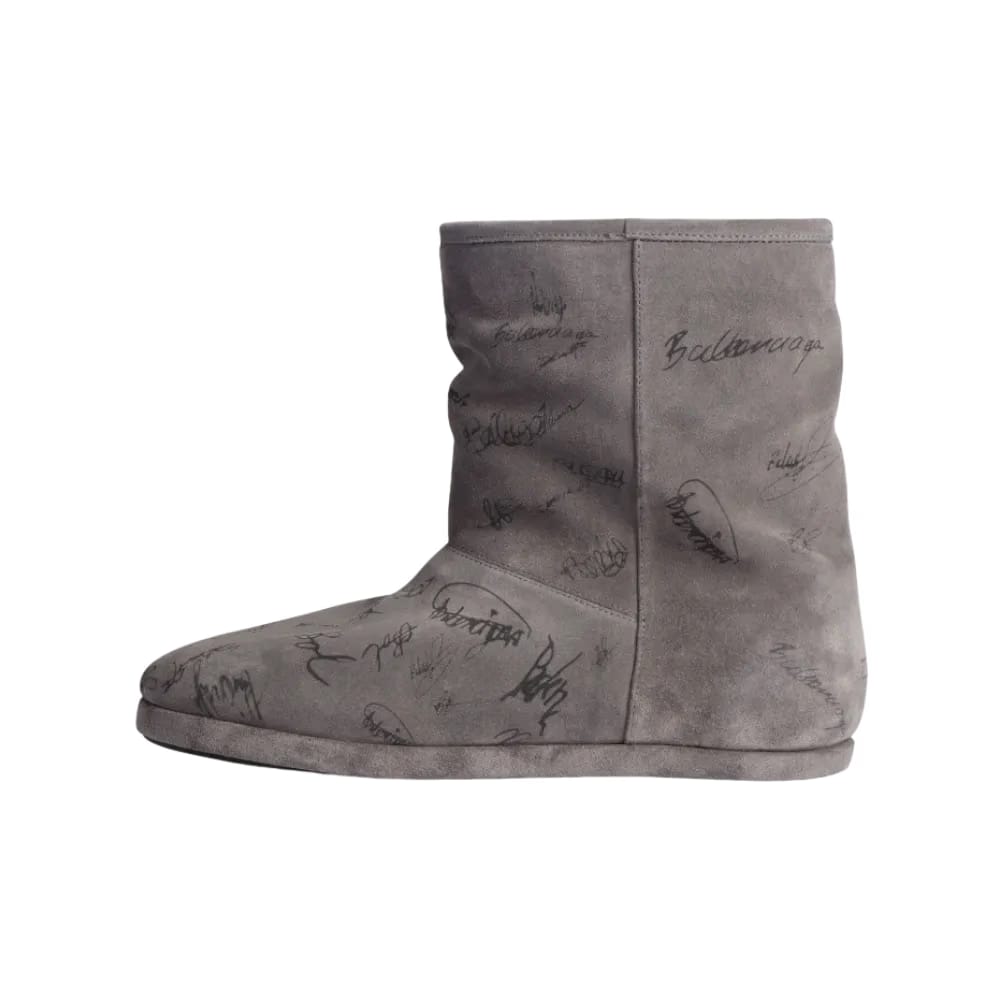 Balenciaga Alaska Soft Bootie In Grey