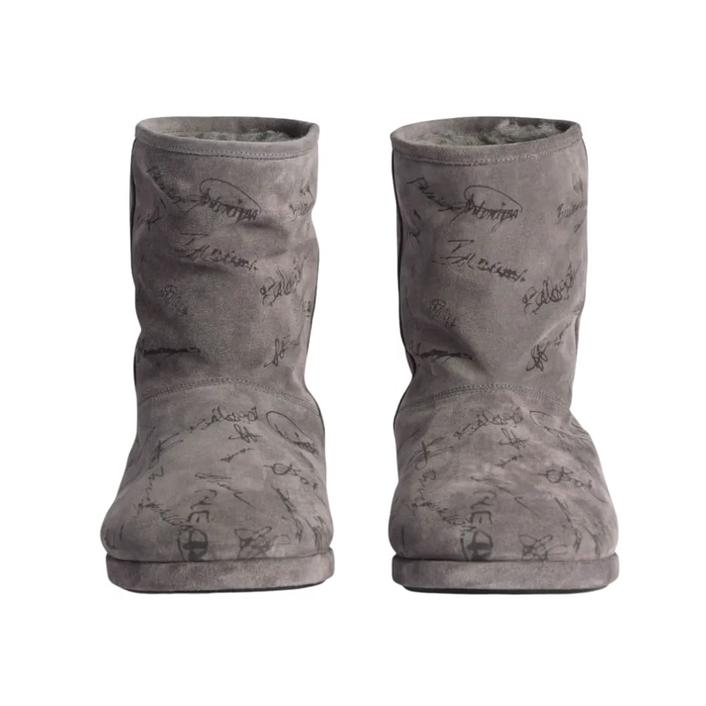 Balenciaga Alaska Soft Bootie In Grey