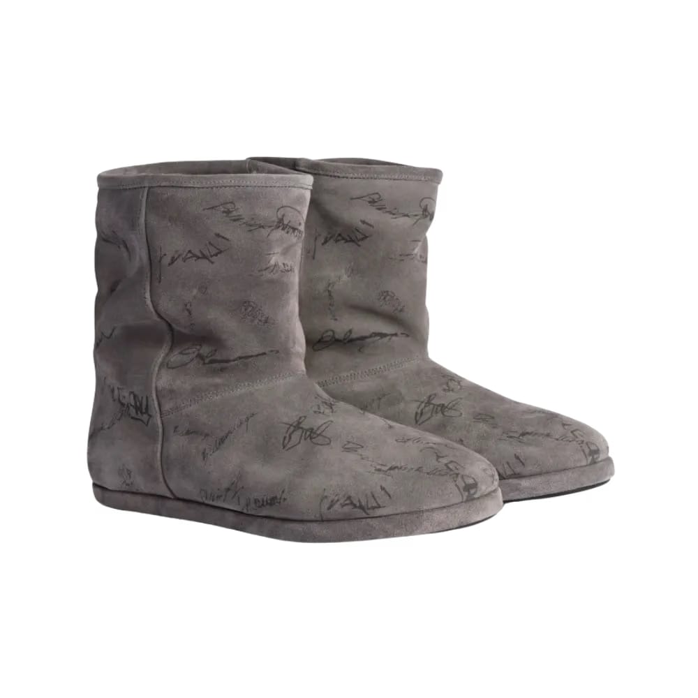 Balenciaga Alaska Soft Bootie In Grey