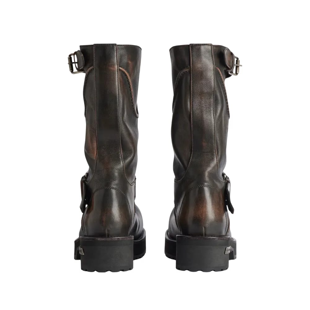 Balenciaga Venom Boot In Brown
