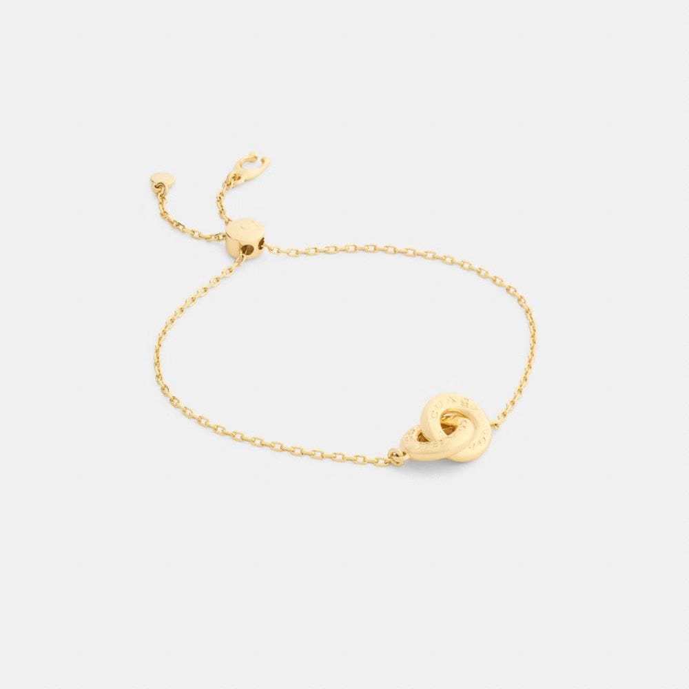 Interlock Slider Bracelet