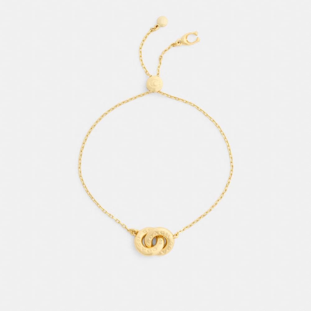Interlock Slider Bracelet