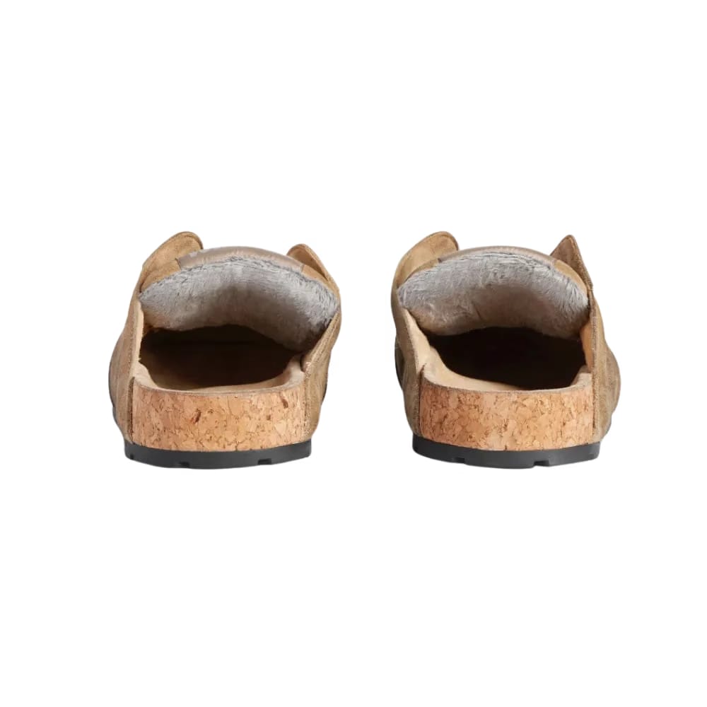 Balenciaga Dumbo Mule In Beige