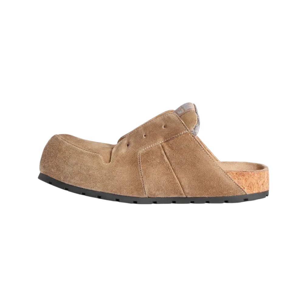 Balenciaga Dumbo Mule In Beige