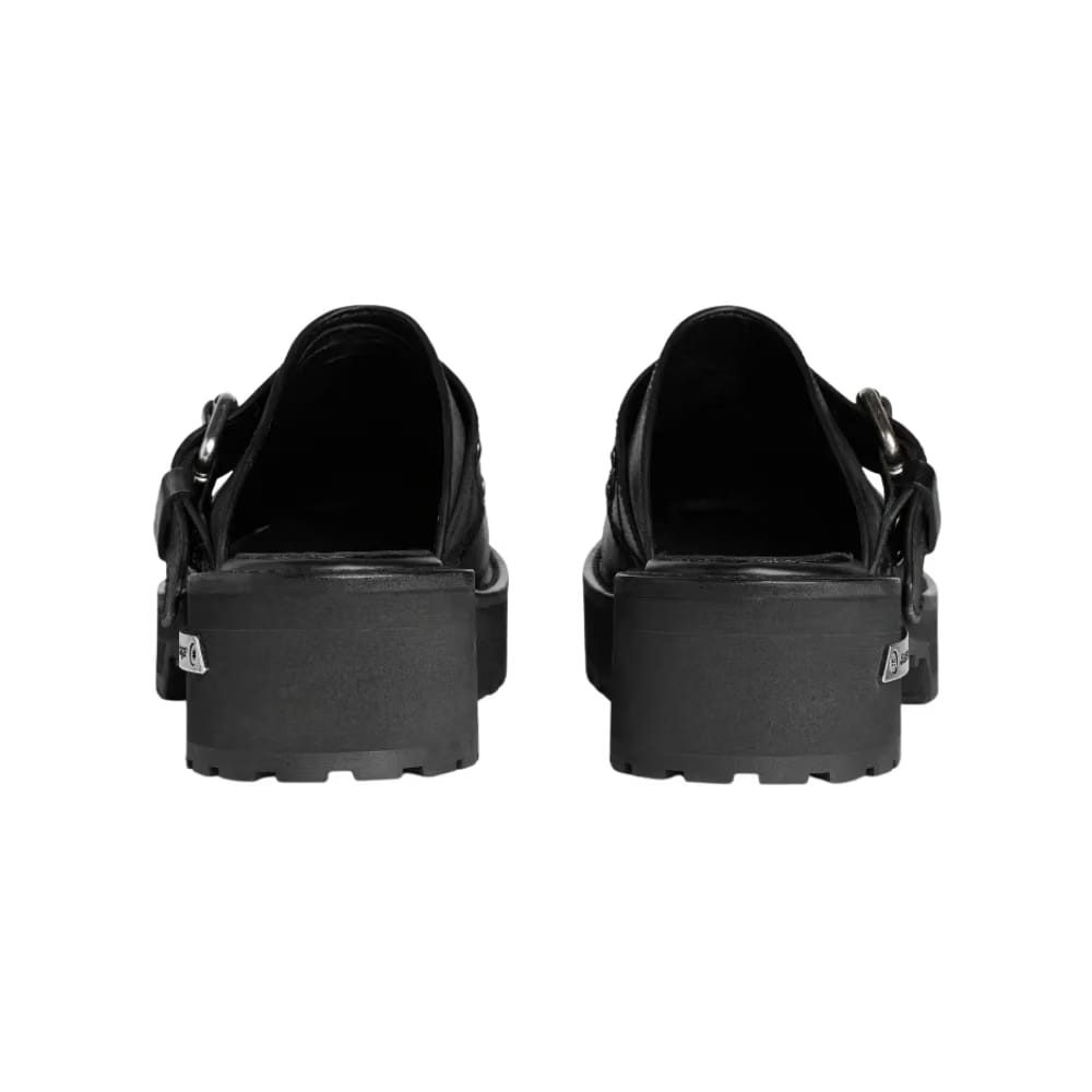 Balenciaga Venom Mule In Black