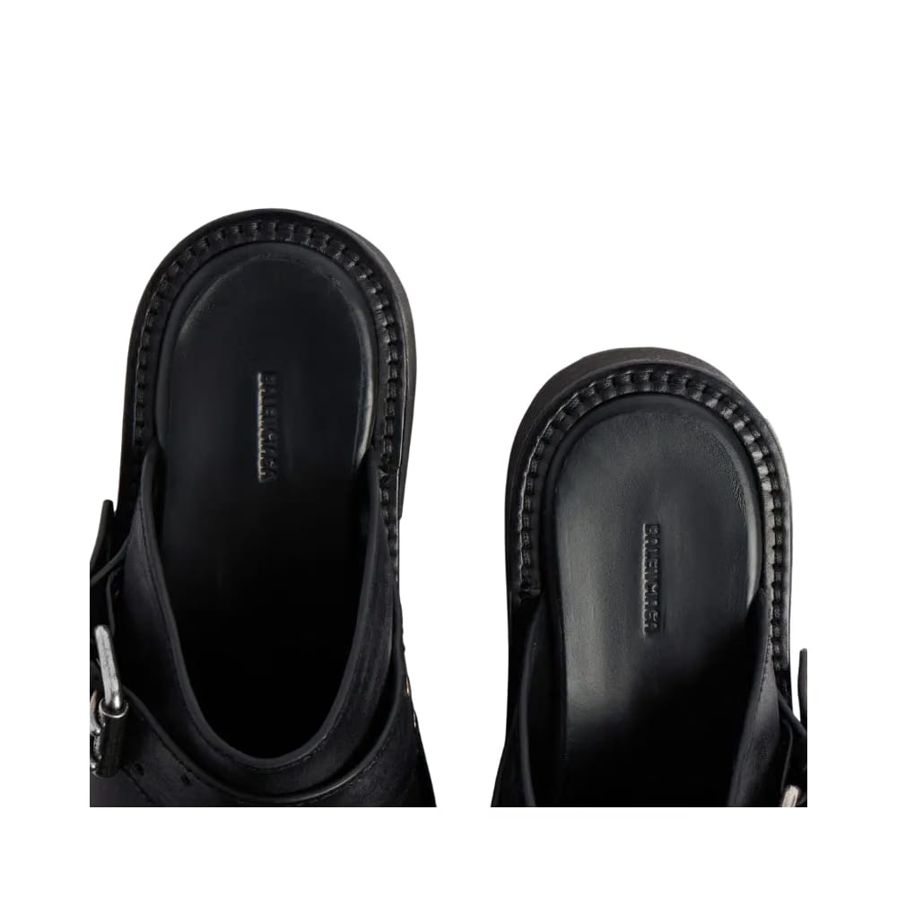 Balenciaga Venom Mule In Black