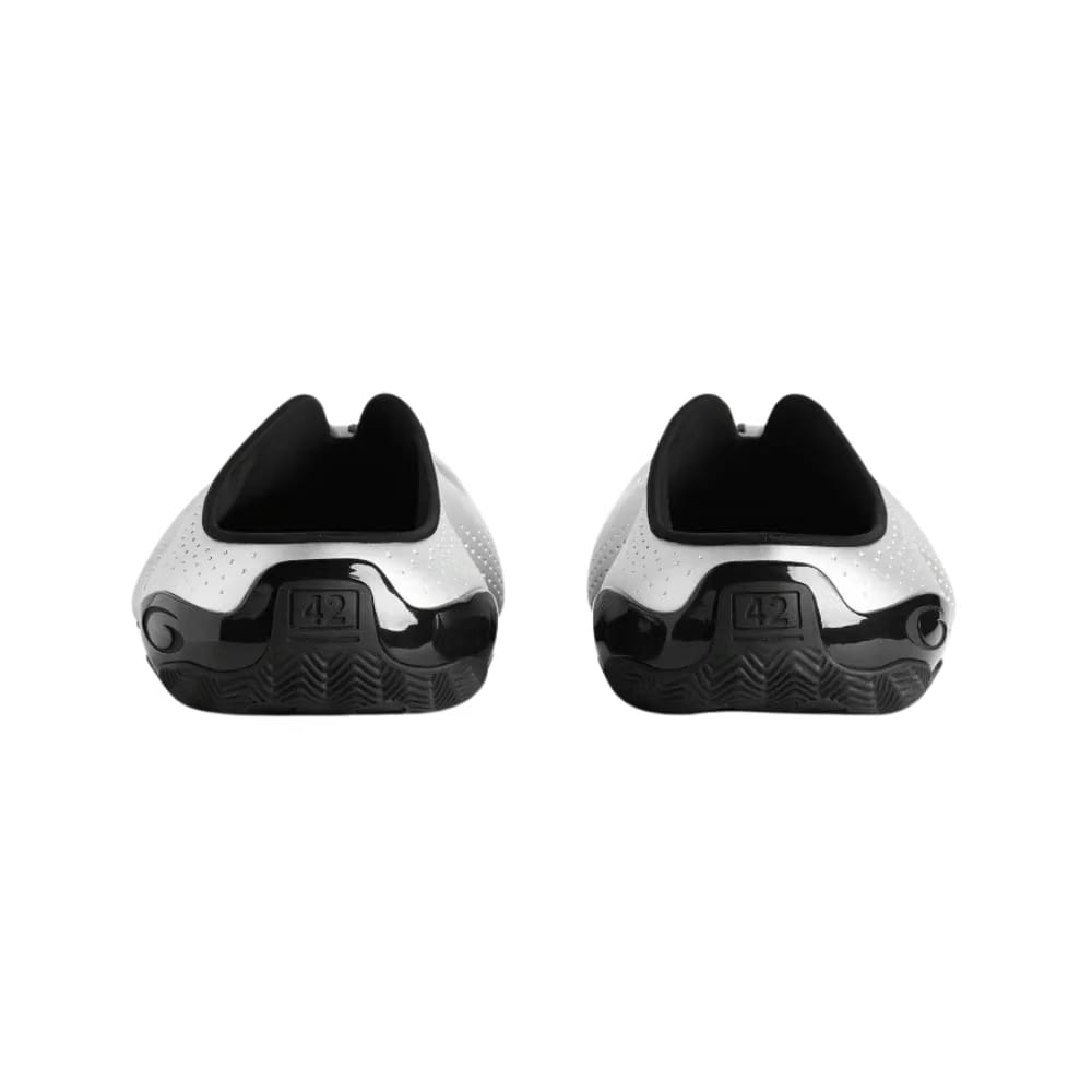 Balenciaga Basketball Mule Sneaker In Silver