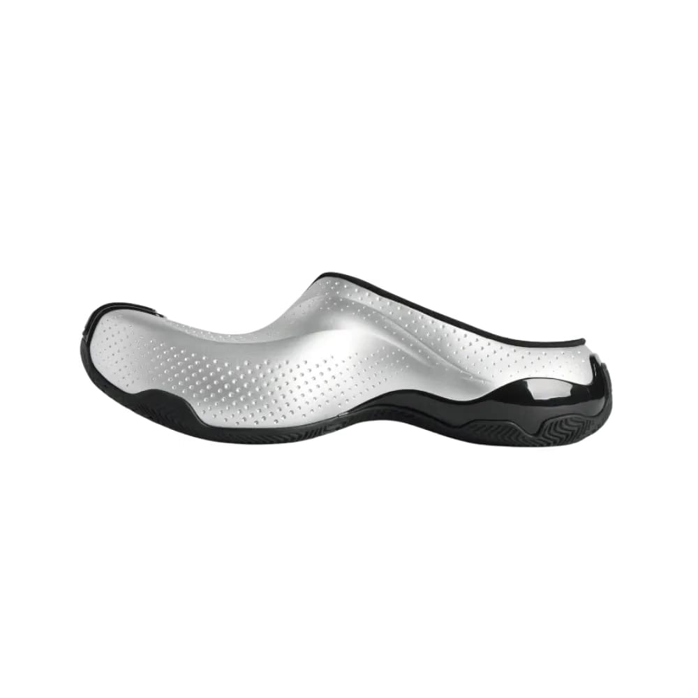 Balenciaga Basketball Mule Sneaker In Silver