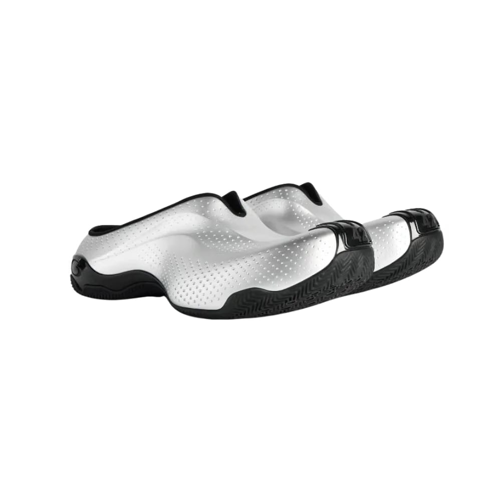 Balenciaga Basketball Mule Sneaker In Silver
