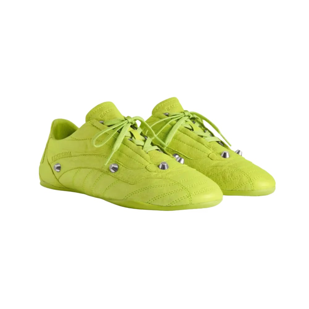 Balenciaga City Sneaker In Granny Green