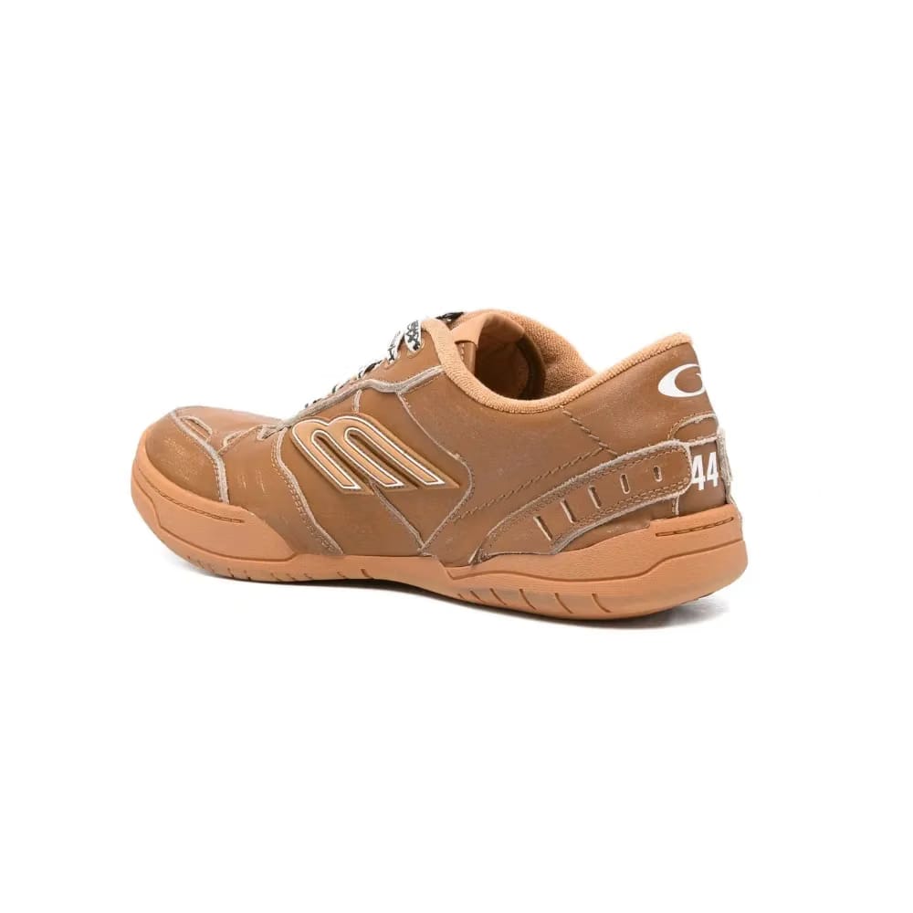 Balenciaga Hamptons Medium Worn-Out Sneaker In Camel